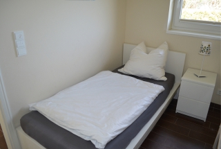 Kleines Schlafzimmer Ferienhaus am Fehmarnsund