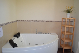 Wellnessbereich mit Sauna Ferienhaus am Fehmarnsund